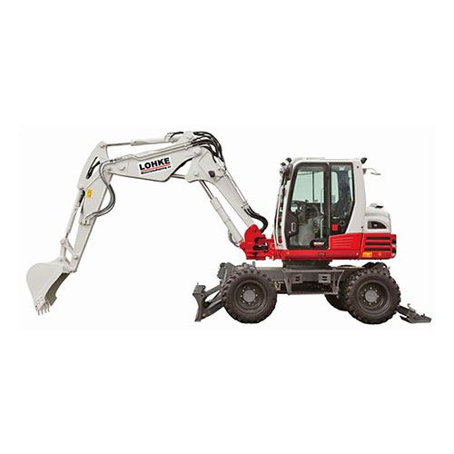 Takeuchi TB295 m/multibom på hjul - udgået iflg LLO 9/1-18