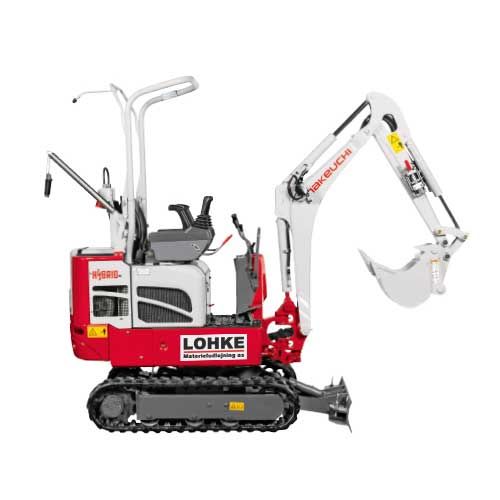 Takeuchi TB210 Hybrid minigraver u/hus
