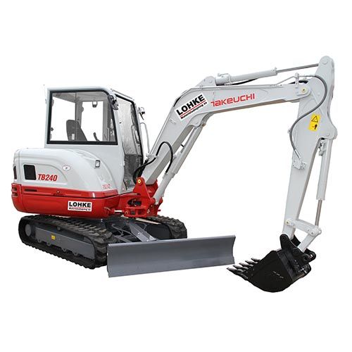 Takeuchi TB240 minigraver