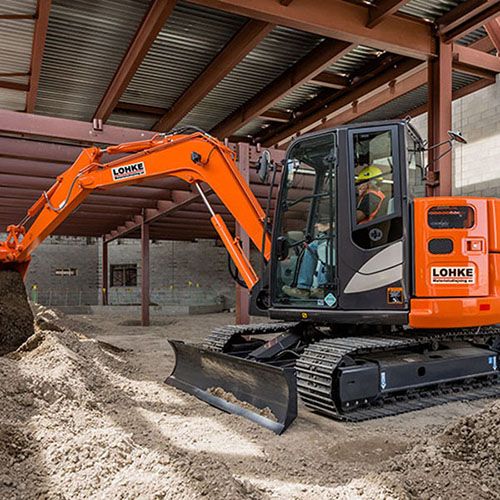 Hitachi ZX85U gravemaskine