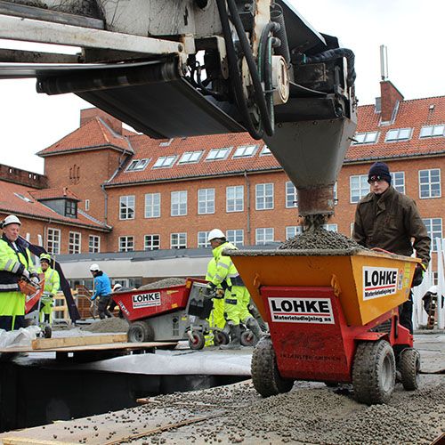 Superskub, benzin motorbør, el-start, hydraulisk