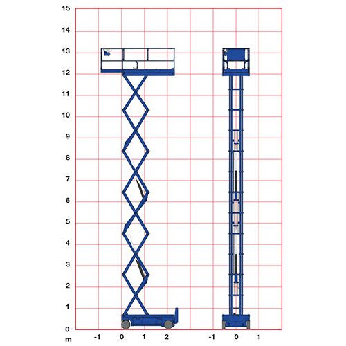 Genie GS-4069 BE Hybrid saxlift